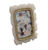 ALL NEW! Gilded Petal Frame w/ Gold Textured Inset