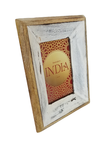 SALE! Painted Distressed Wooden Beveled-Edge Frame