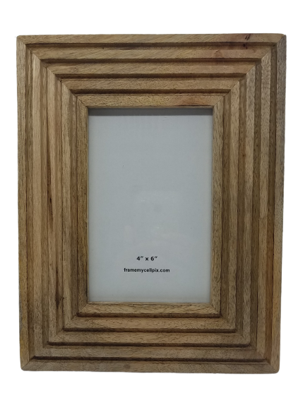 Wooden Channel Block Frame – Frame My Cell Pix